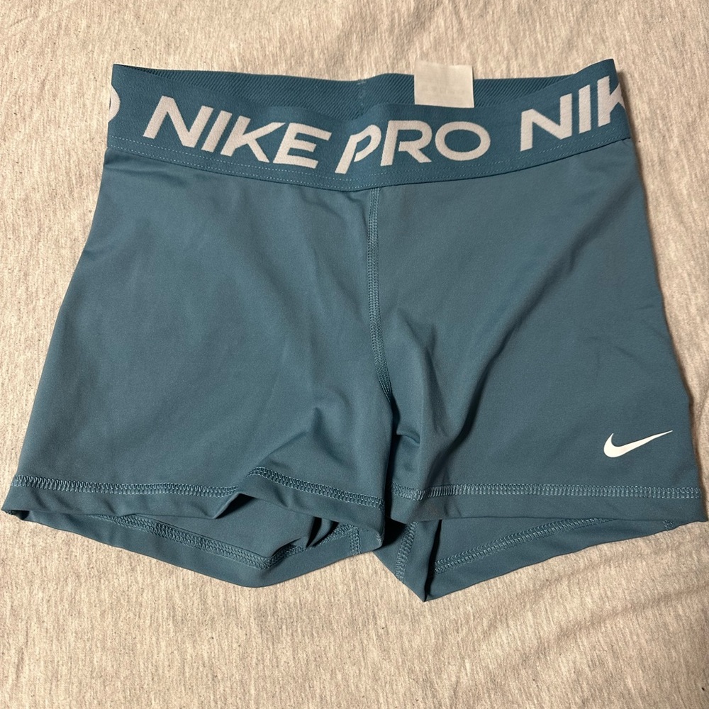 Nike Pro Women's Blue Shorts